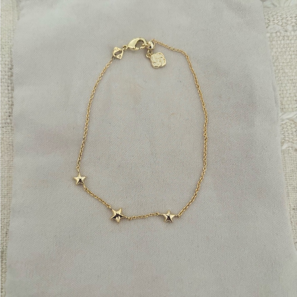 Kendra Scott Gold Star Bracelet